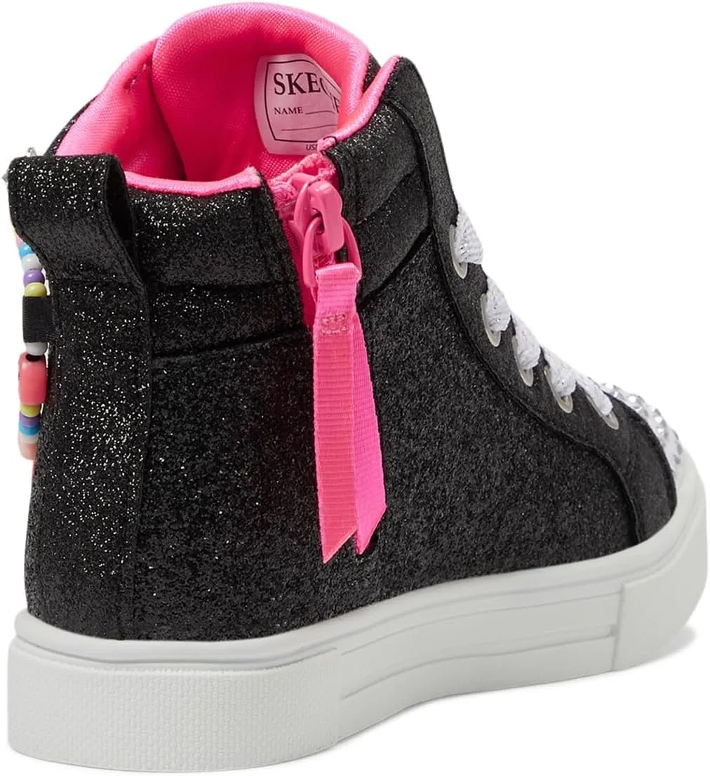 Skechers Girls' Twinkle Sparks-Charm Bestie Sneaker
