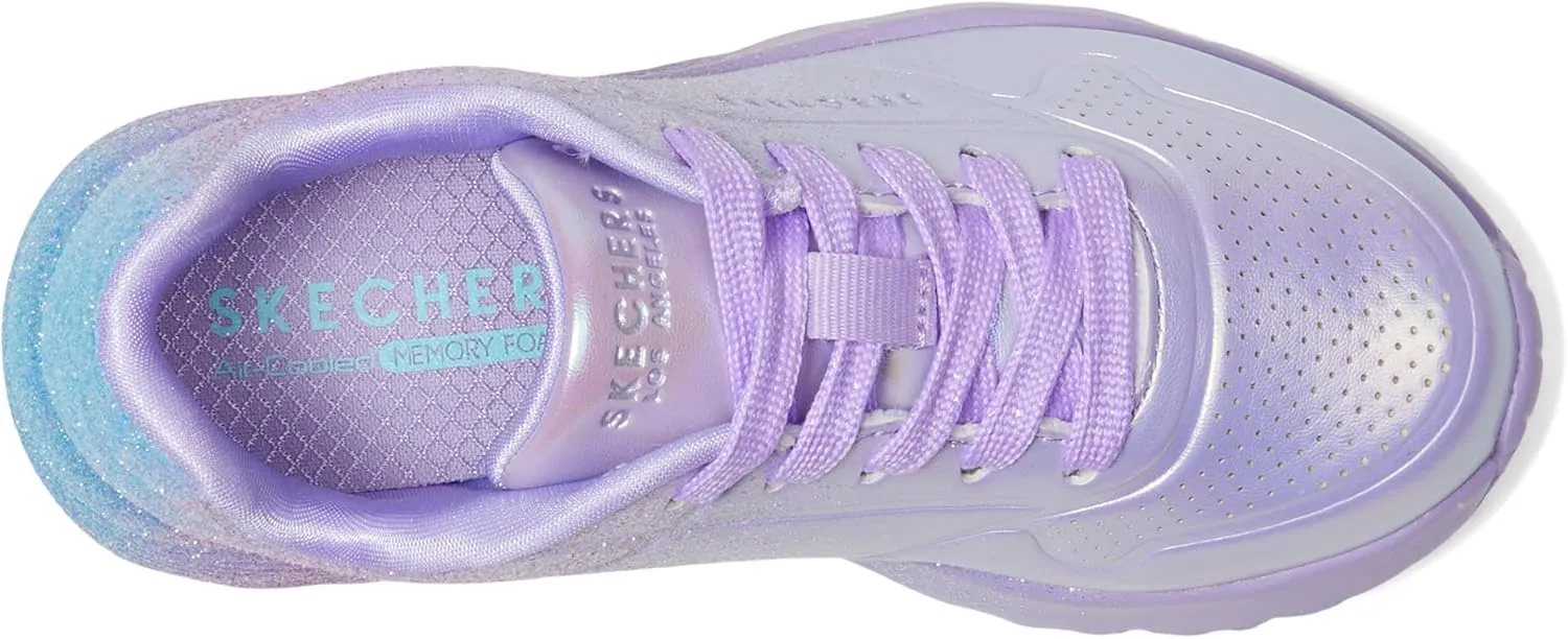 Skechers Girl's Uno Lite-Metallic Shimmers Sneaker