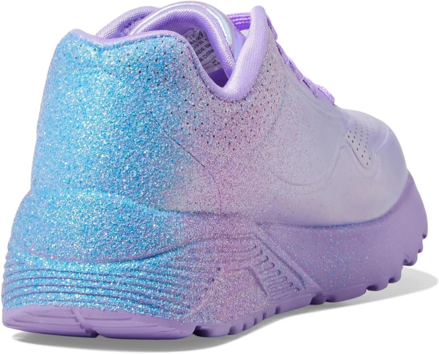Skechers Girl's Uno Lite-Metallic Shimmers Sneaker