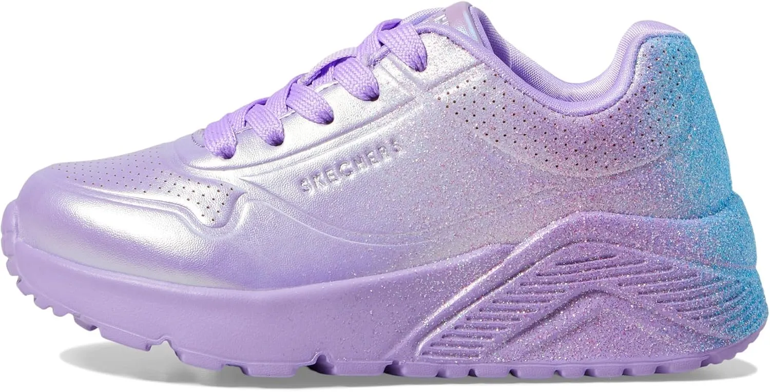 Skechers Girl's Uno Lite-Metallic Shimmers Sneaker