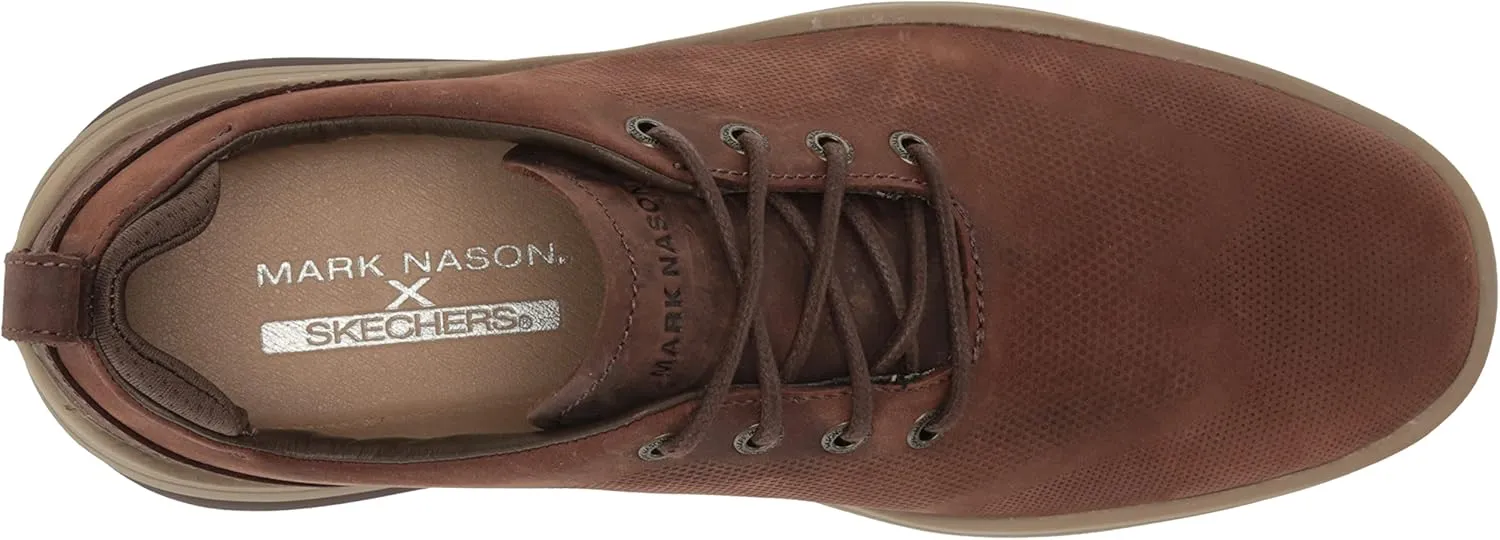 Skechers Men's Perf/Emboss Leather Oxford
