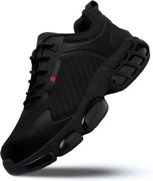 Slip On Steel Toe Shoes for Men Work Safety Sneakers Comfortable Indestructible Industrial Construction Footwear