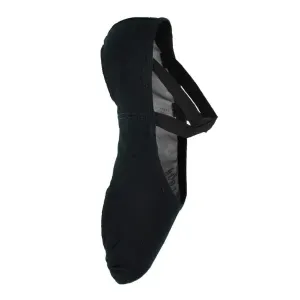 So Danca SD16 'Stretch Canvas Split Sole Ballet Shoe Black'