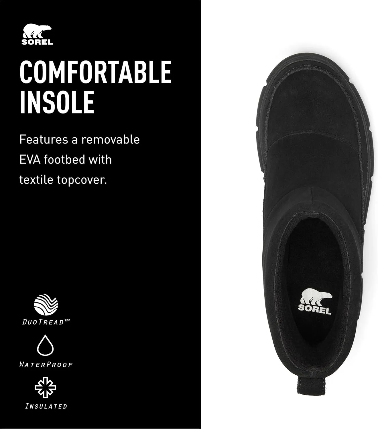 SOREL Women's Explorer lll Slip-On Waterproof Boot