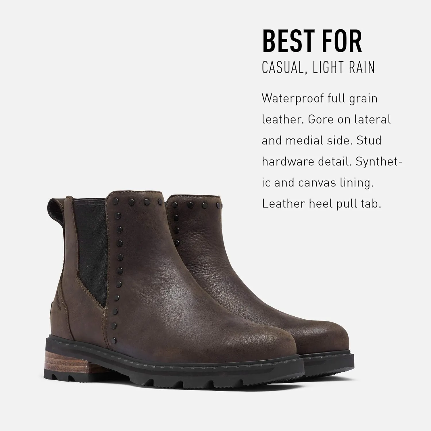 Sorel Women's Lennox Chelsea Stud Boot - Waterproof
