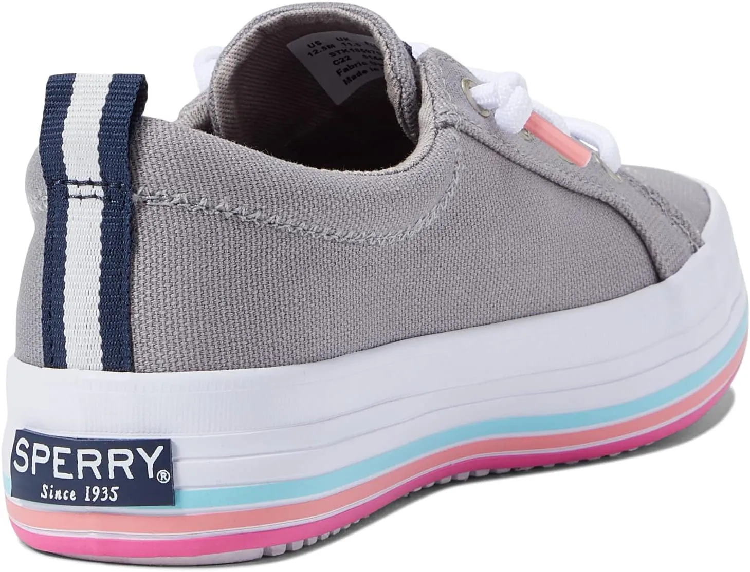Sperry Unisex-Child Crest Vibe Platform Sneaker