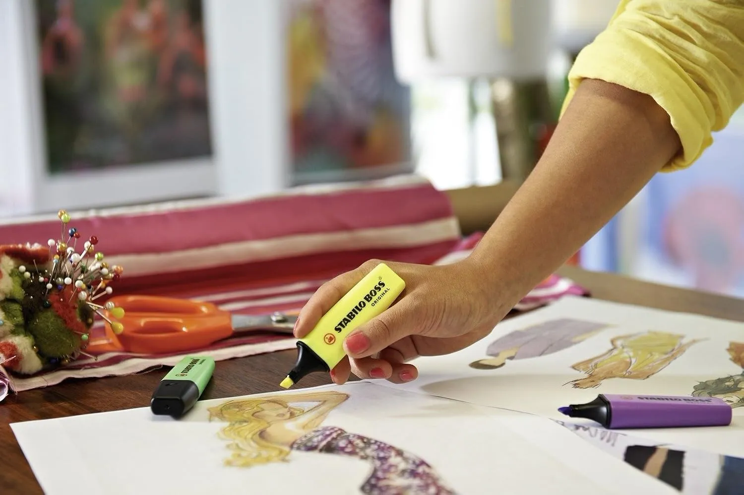 STABILO Boss Original Highlighter Pen - Lavender