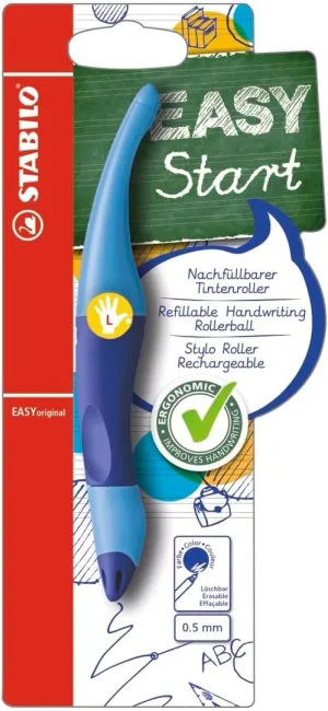 STABILO Ergonomic Rollerball EASYoriginal - Left-Handed - Dark Blue/Light Blue