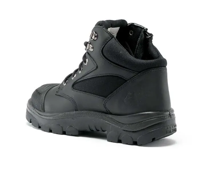 STEEL BLUE 312658 PARKES ZIP SCUFF CAP - BLACK