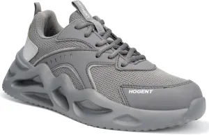 Steel Toe Shoes for Men Women Safety Work Sneakers Indestructible Comfortable Lightweight Breathable Construction Sneakers Anti Smashing Puncture Proof Air Cushion