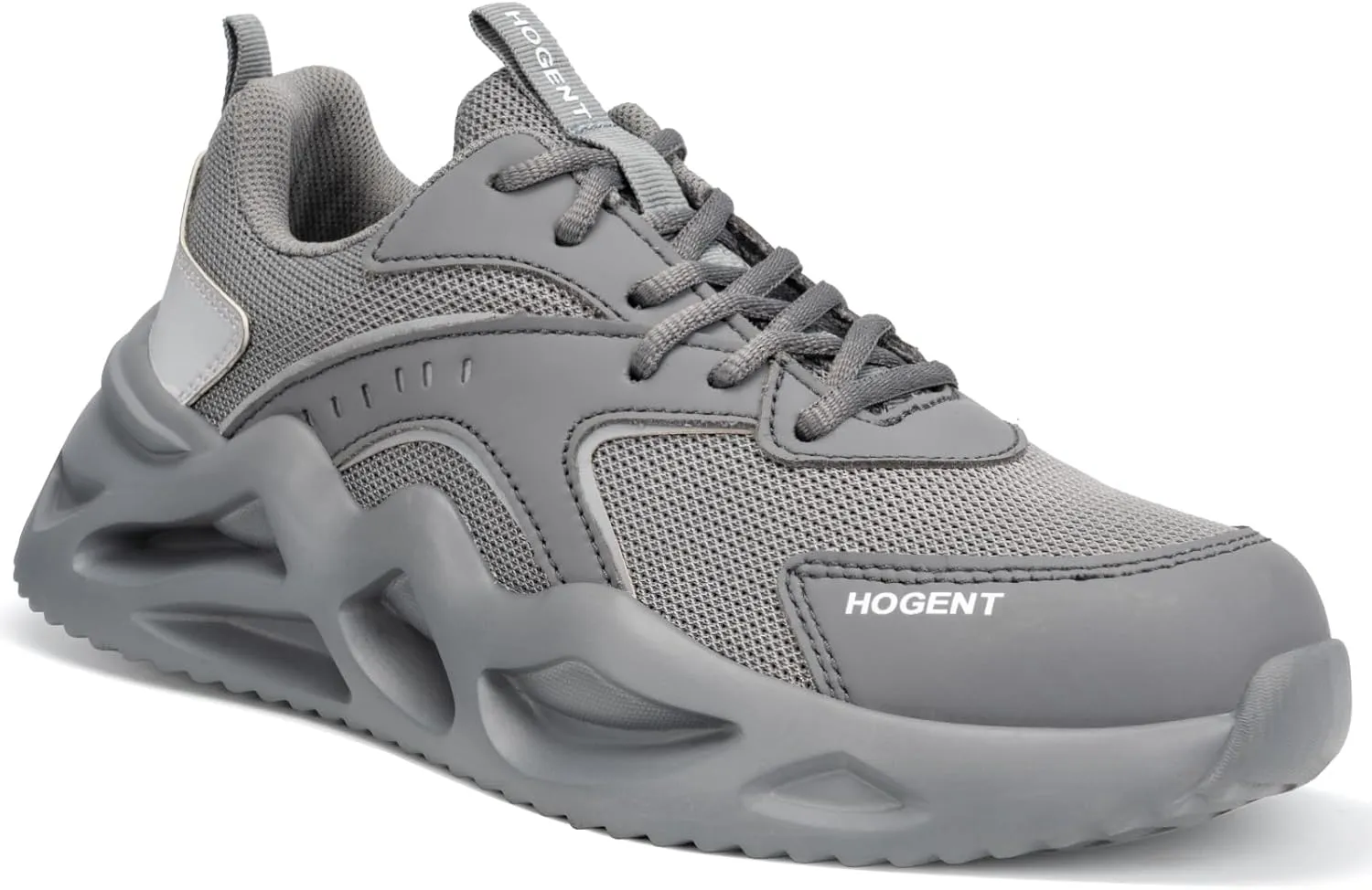 Steel Toe Shoes for Men Women Safety Work Sneakers Indestructible Comfortable Lightweight Breathable Construction Sneakers Anti Smashing Puncture Proof Air Cushion
