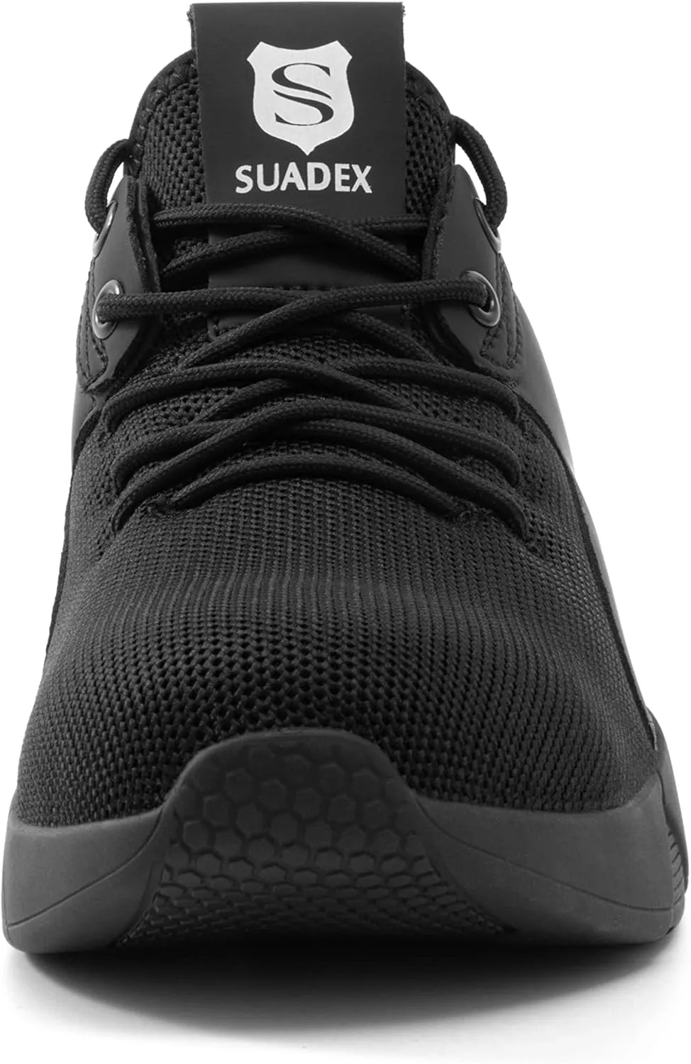 SUADEX Steel Toe Shoes for Women Men, Anti Slip Safety Shoes Breathable Lightweight Puncture Proof Work Construction Sneakers
