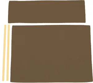 Sunbrella Directors Chair Replacement Cover (Flat Stick) (Cocoa)