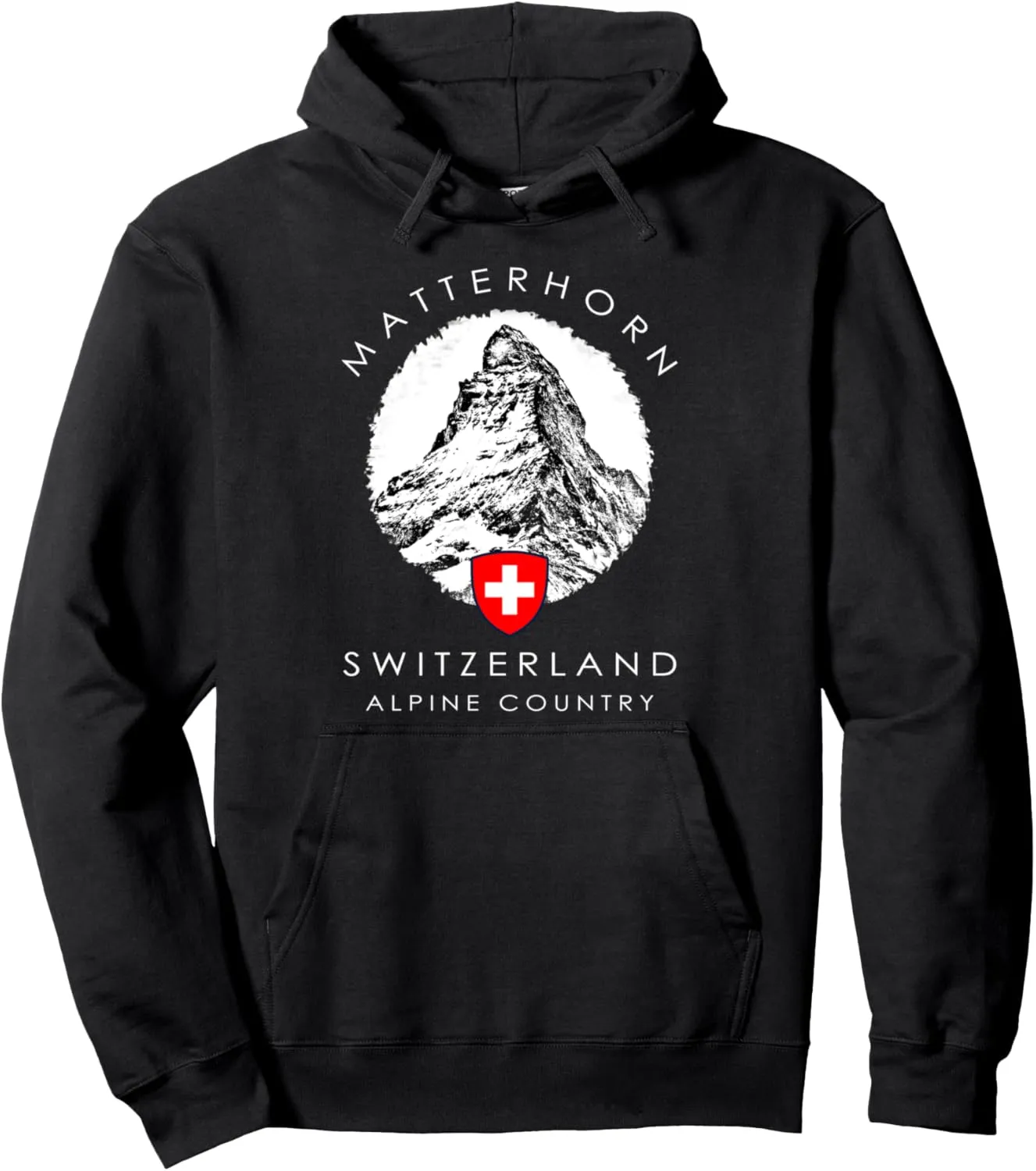 Switzerland Pullover Hoodie Matterhorn XO4U Original Pullover Hoodie