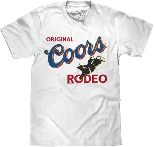 Tee Luv Men's Coors Original Rodeo Beer Shirt