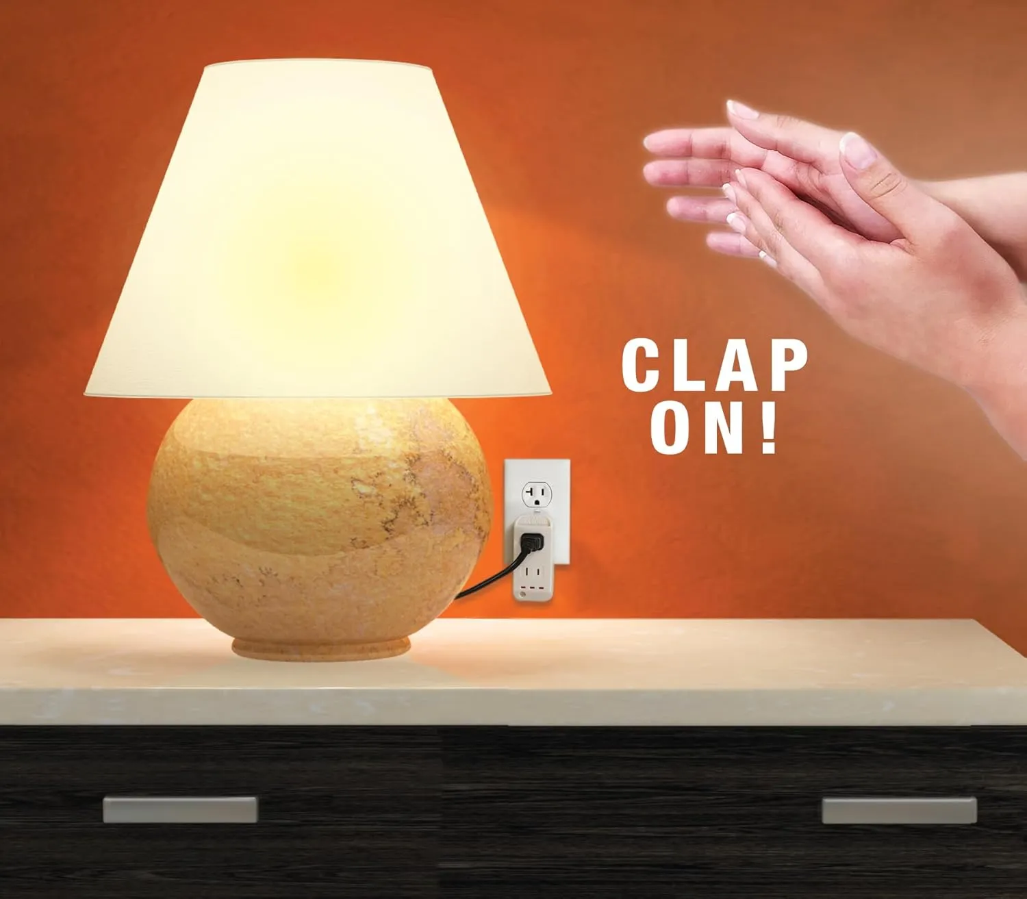 The Original Home Automation Sound Activated Device, On/Off Light Switch, Clap Detection, As Seen On TV