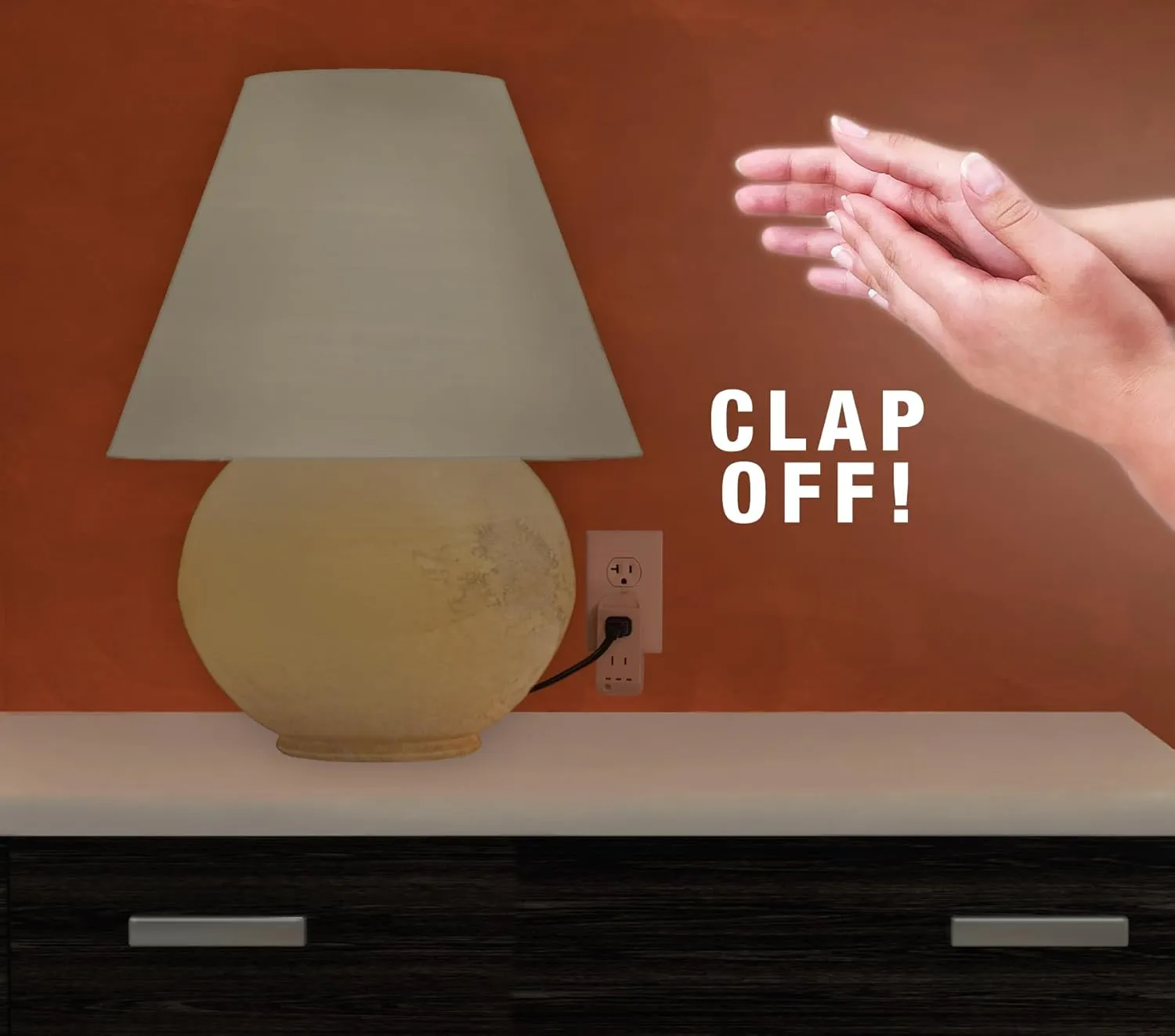 The Original Home Automation Sound Activated Device, On/Off Light Switch, Clap Detection, As Seen On TV