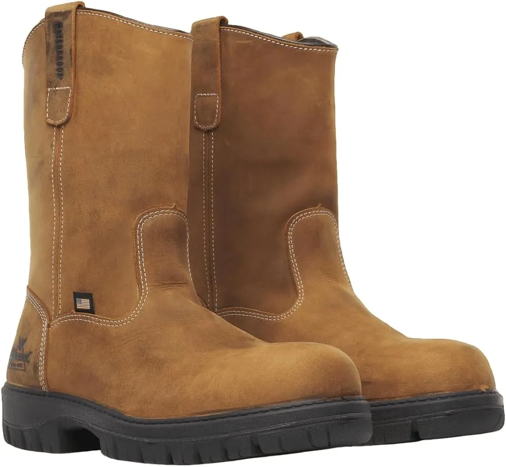 Thorogood Men's Genesis Series American Heritage 11" Pull-on Safety Toe Industrial Boot