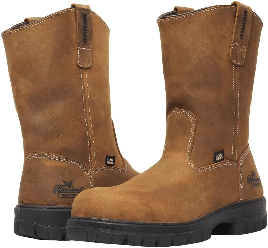 Thorogood Men's Genesis Series American Heritage 11" Pull-on Safety Toe Industrial Boot