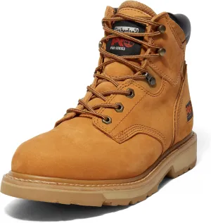 Timberland PRO Men's Pit Boss 6 Inch Steel Safety Toe Industrial Work Boot