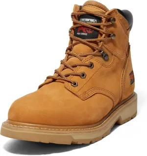 Timberland PRO Men's Pit Boss 6 Inch Steel Safety Toe Industrial Work Boot