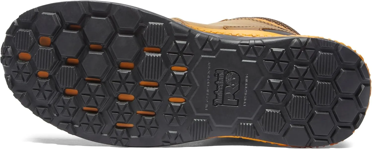 Timberland PRO Men's Reaxion Mid Composite Safety Toe Waterproof Industrial Hiker Work Boot