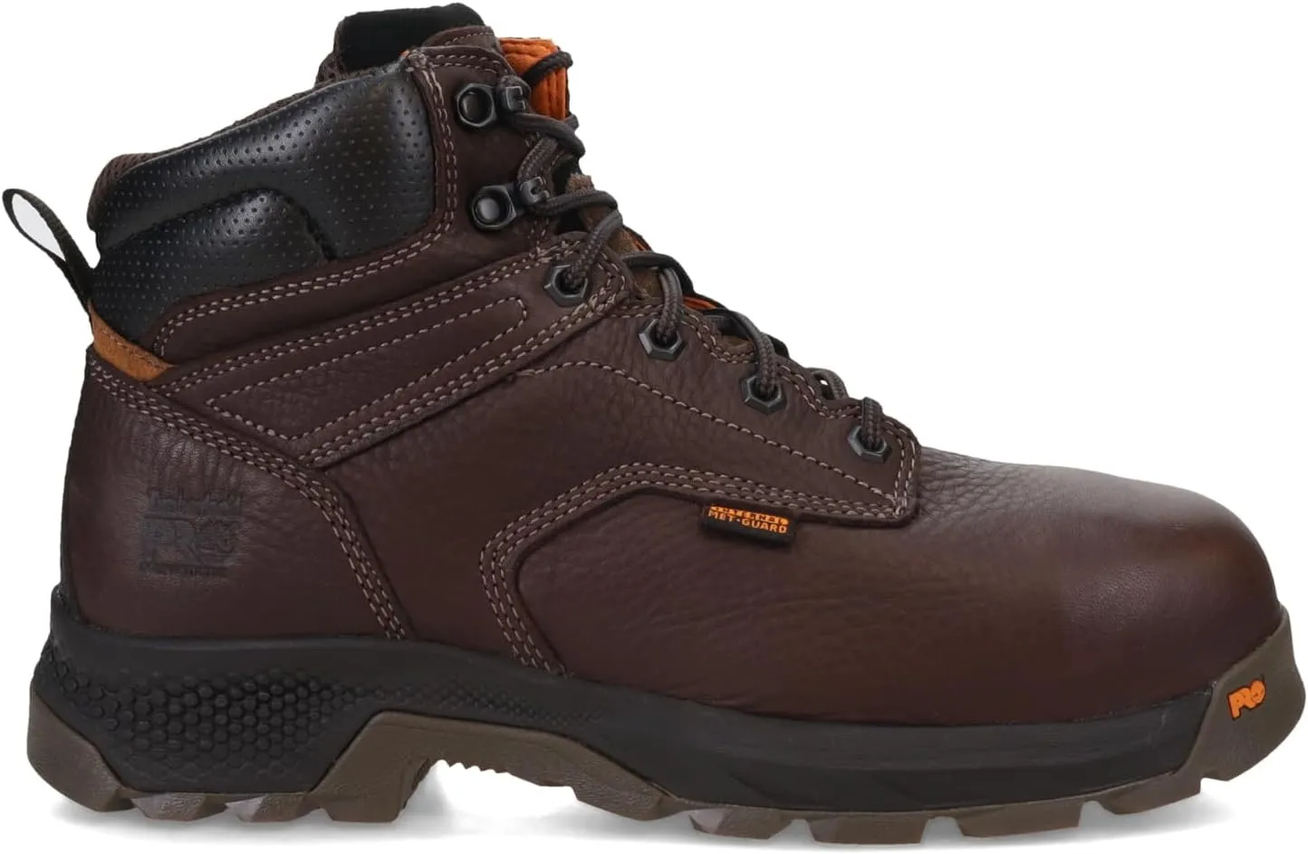 Timberland PRO Unisex-Adult Titev6ctwp P Men's Titan EV 6" Composite Safety Toe Internal Metguard Industrial Work Boot, Brown, 9