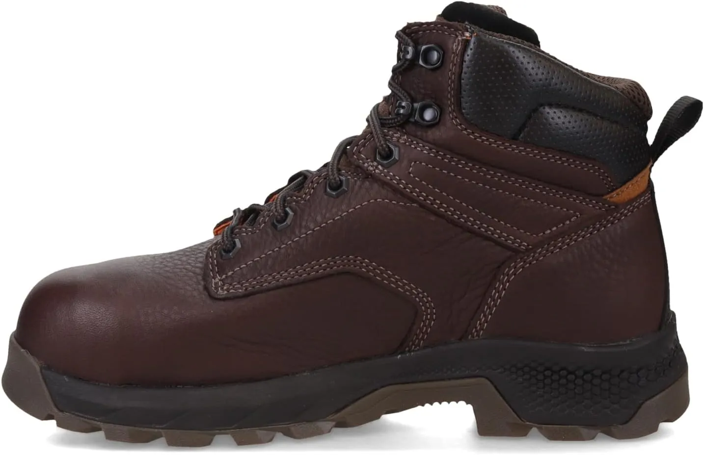 Timberland PRO Unisex-Adult Titev6ctwp P Men's Titan EV 6" Composite Safety Toe Internal Metguard Industrial Work Boot, Brown, 9
