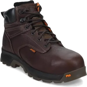 Timberland PRO Unisex-Adult Titev6ctwp P Men's Titan EV 6" Composite Safety Toe Internal Metguard Industrial Work Boot, Brown, 9