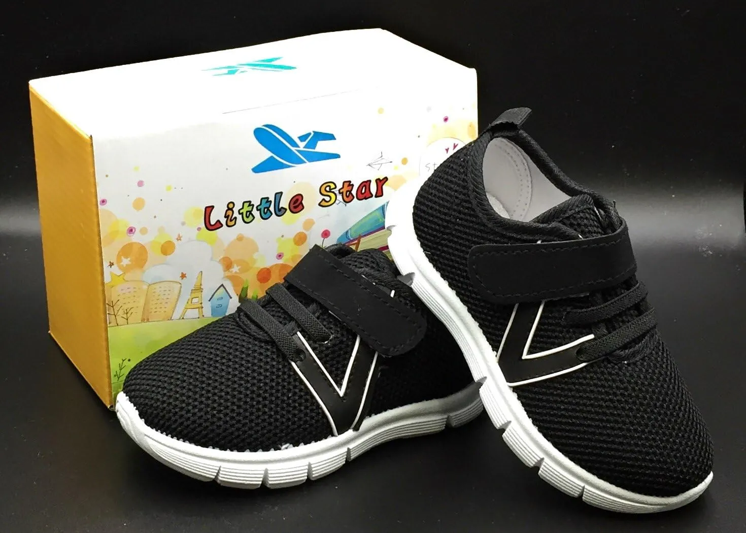 Toddler Sneakers for Boys and Girls, Lightweight Breathable Running Shoes, Non-Slip Walking Shoes for Baby/Little Kids