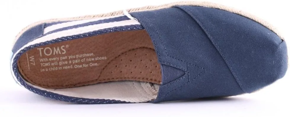 TOMS Toddler Girls Alpargata Slip On Sneakers Shoes