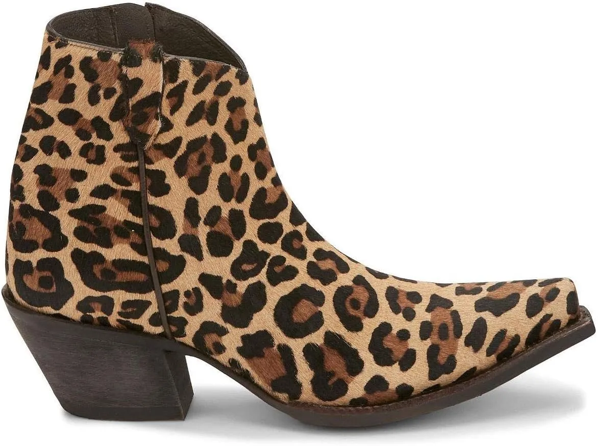 Tony Lama Women's Anahi Wildcat Fashion Booties Snip Toe - Vf6044