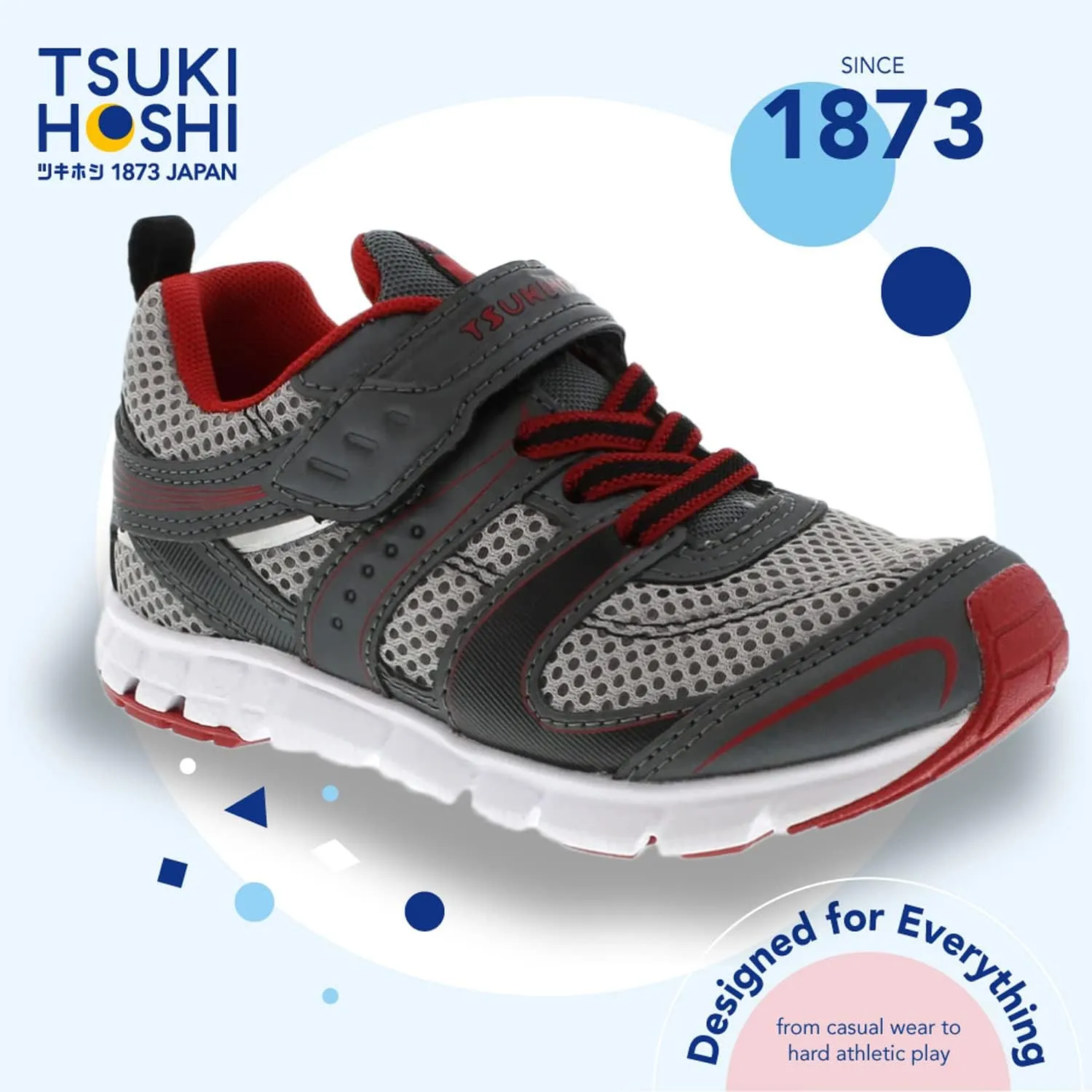 TSUKIHOSHI Unisex-Child Velocity Sneaker