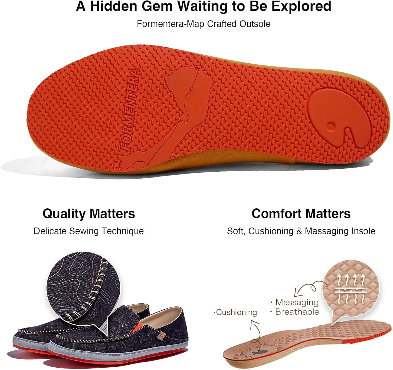 UIN Men's Art Painted Walking Casual Travel Shoes Lightweight Comfort Fashion Sneaker Formentera Series