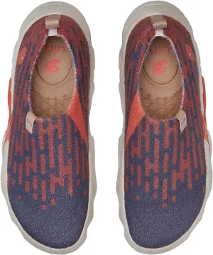 UIN Men's Art Travel Walking Shoes Slip On Casual Lightweight Wide Toe Chunky Comfort Fashion Sneaker Toledo Ⅵ Ⅶ Ⅹ Ⅺ ⅩⅢ ⅩⅤ ⅩⅥ