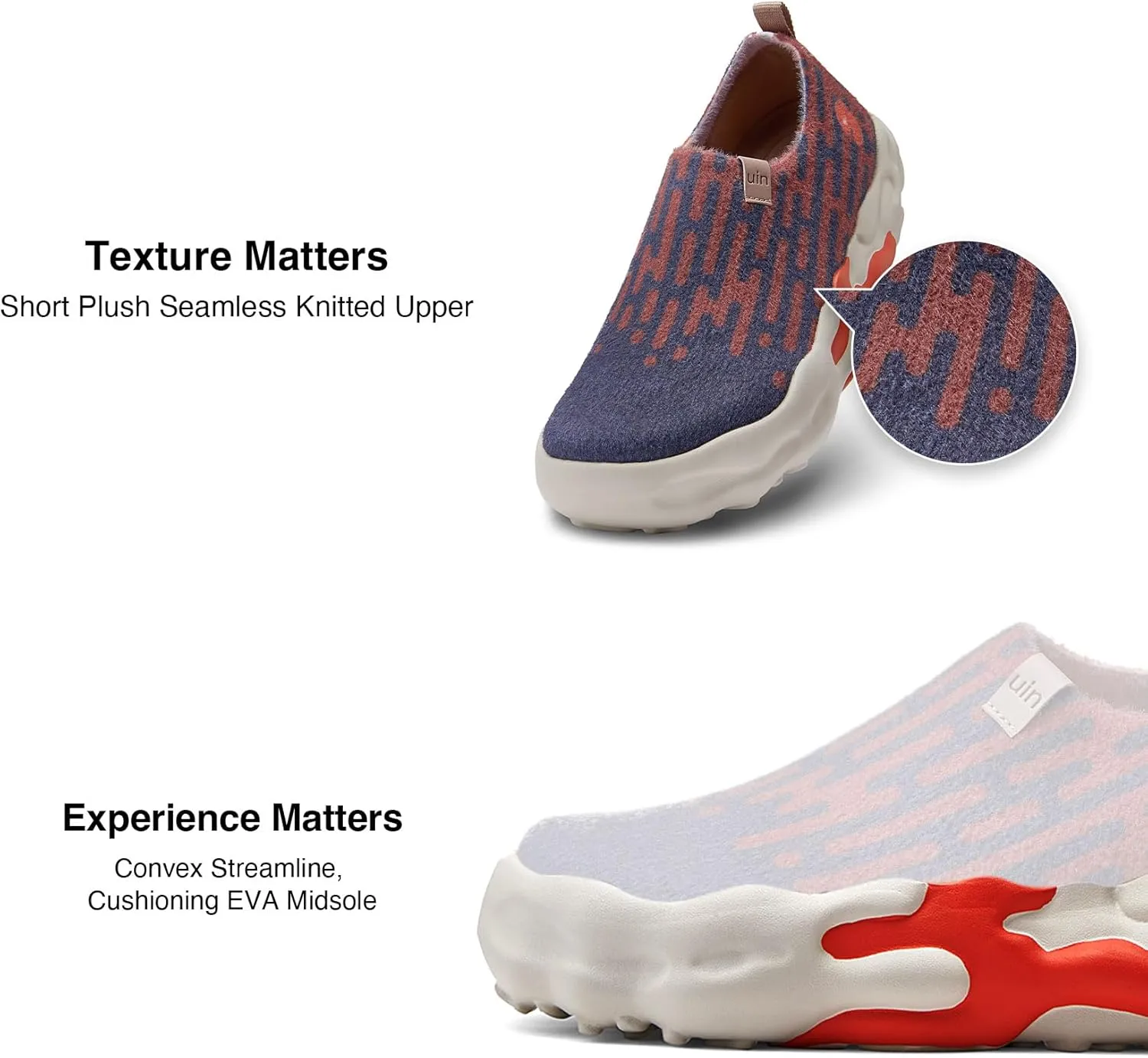 UIN Men's Art Travel Walking Shoes Slip On Casual Lightweight Wide Toe Chunky Comfort Fashion Sneaker Toledo Ⅵ Ⅶ Ⅹ Ⅺ ⅩⅢ ⅩⅤ ⅩⅥ