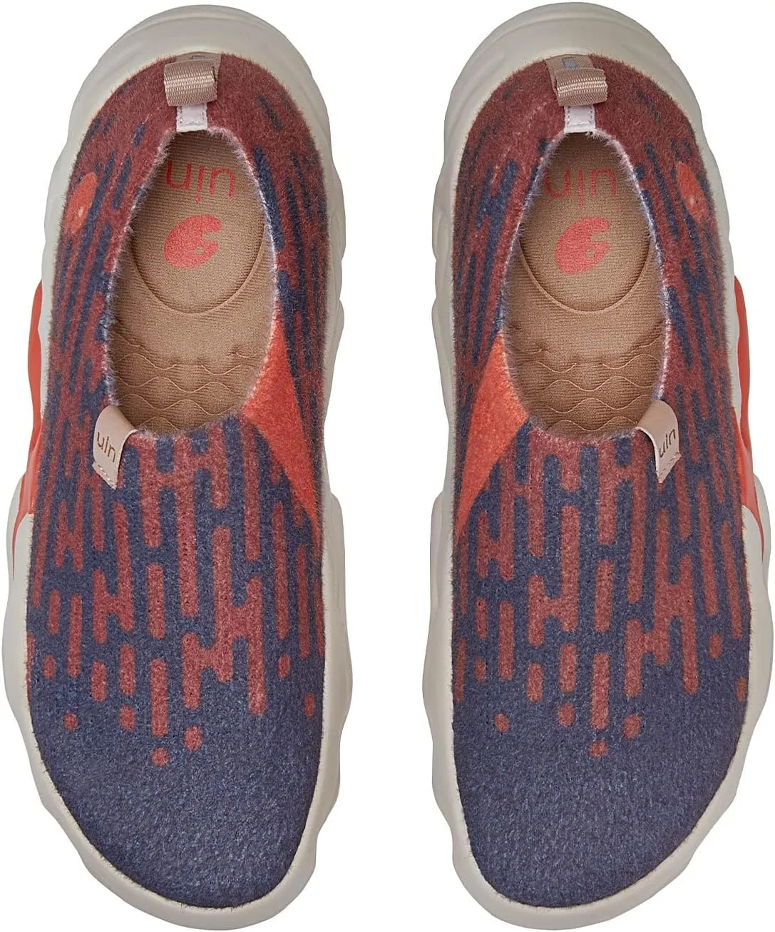 UIN Men's Art Travel Walking Shoes Slip On Casual Lightweight Wide Toe Chunky Comfort Fashion Sneaker Toledo Ⅵ Ⅶ Ⅹ Ⅺ ⅩⅢ ⅩⅤ ⅩⅥ