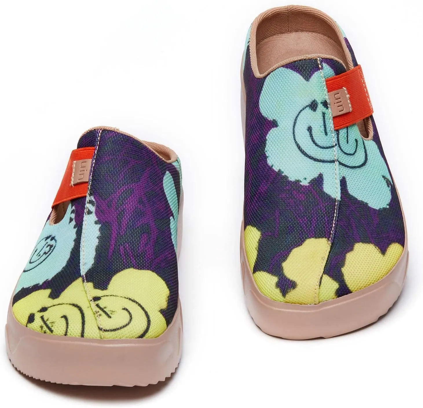 UIN Women's Art Painted Travel Shoes Slip On Casual Loafers Lightweight Comfort Fashion Sneaker Fuerteventura