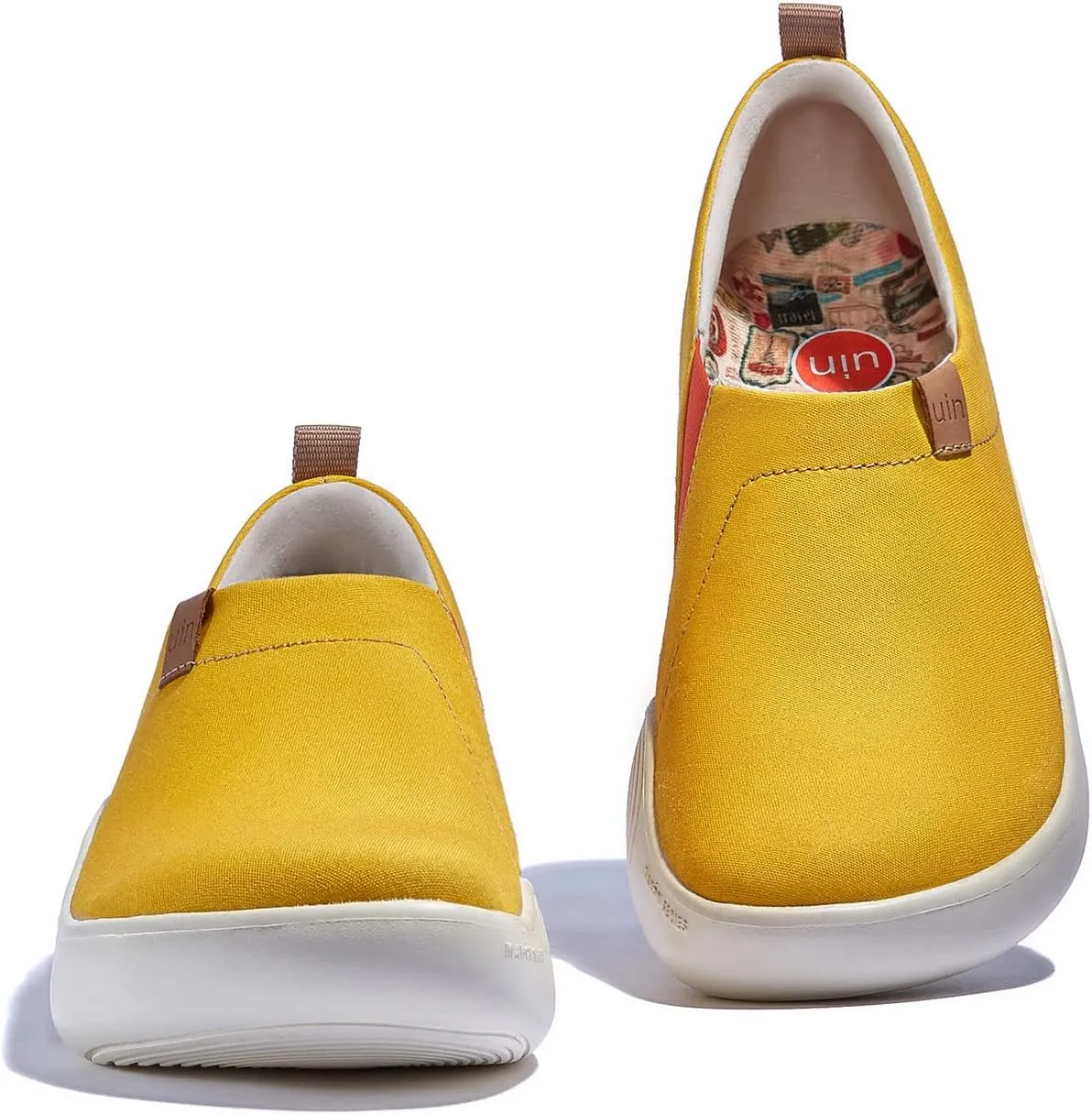 UIN Women's Walking Shoes Art Travel Slip On Casual Lightweight Fashion Sneaker Toledo Ⅹ