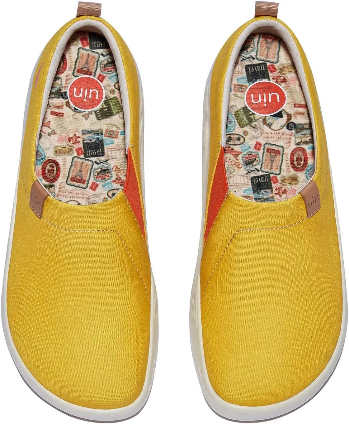 UIN Women's Walking Shoes Art Travel Slip On Casual Lightweight Fashion Sneaker Toledo Ⅹ