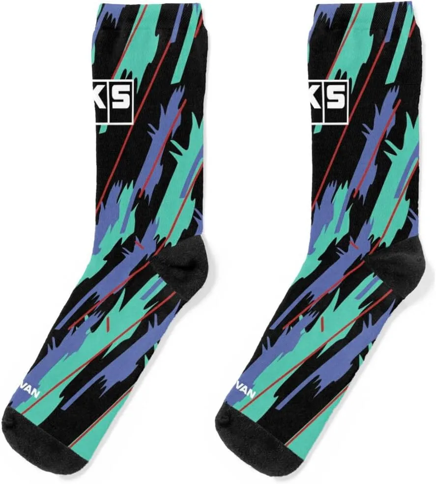 Unisex Socks Hks Polyester Super Unique Oil Sublimation Retro Spandex Livery Birthday Socks For Men Women Sport Running