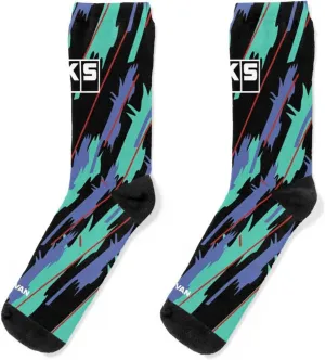 Unisex Socks Hks Polyester Super Unique Oil Sublimation Retro Spandex Livery Birthday Socks For Men Women Sport Running