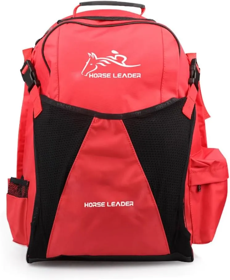 UNISTRENGH Professional Horse Riding Boot Bag Helmet Bag Unisex Equestrian Backpack English Boot Carry All Bag with Hat Compartment