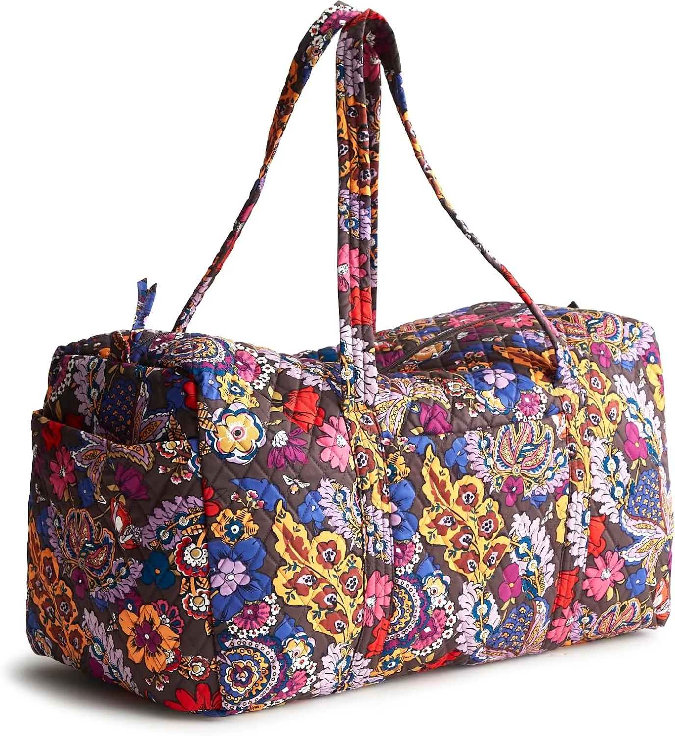 Vera Bradley Women's Premium Cotton Large Original Duffel Travel Bag