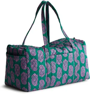 Vera Bradley Women's Premium Cotton Large Original Duffel Travel Bag