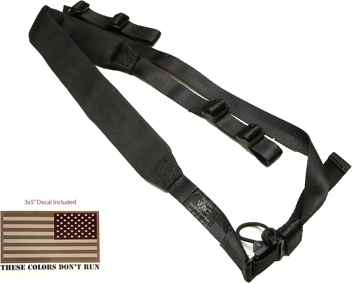 Viking Tactics Original Padded 2 Point Sling & American Flag Decal