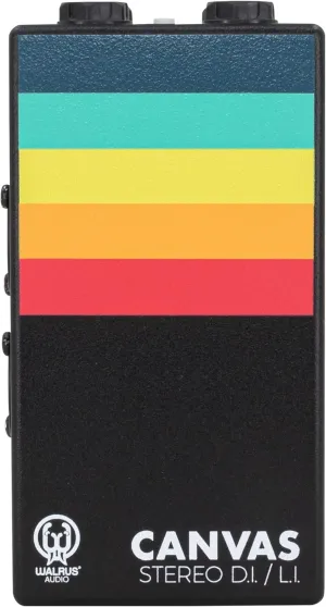 Walrus Audio Canvas Stereo Direct Box and Line Isolator, Multi (900-1065)