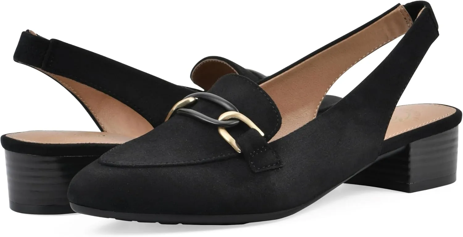 WHITE MOUNTAIN Women's Boreal Low Block Loafer Heel
