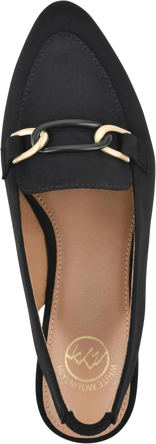 WHITE MOUNTAIN Women's Boreal Low Block Loafer Heel