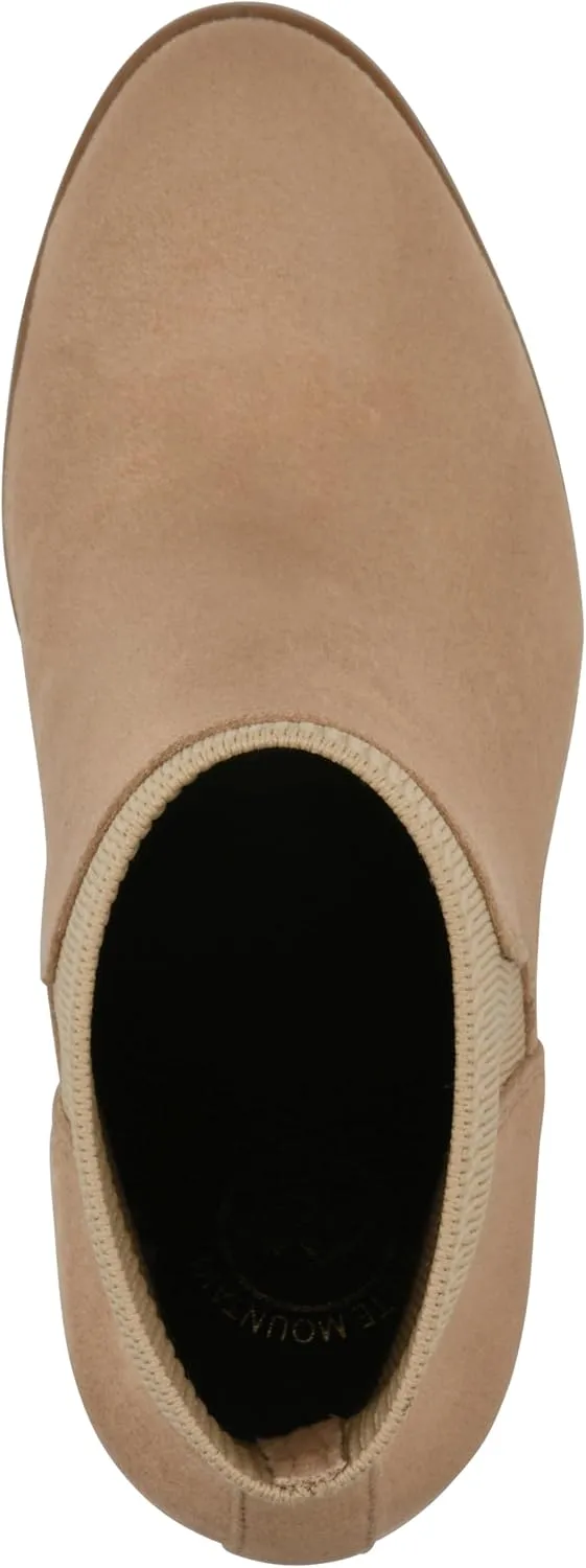 WHITE MOUNTAIN Women's Grapery Block Heel Sock Bootie